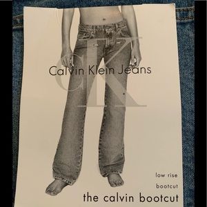 NWT Calvin Klein bootcut jeans the Calvin size 12